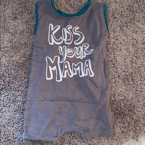 Henry and Claire romper